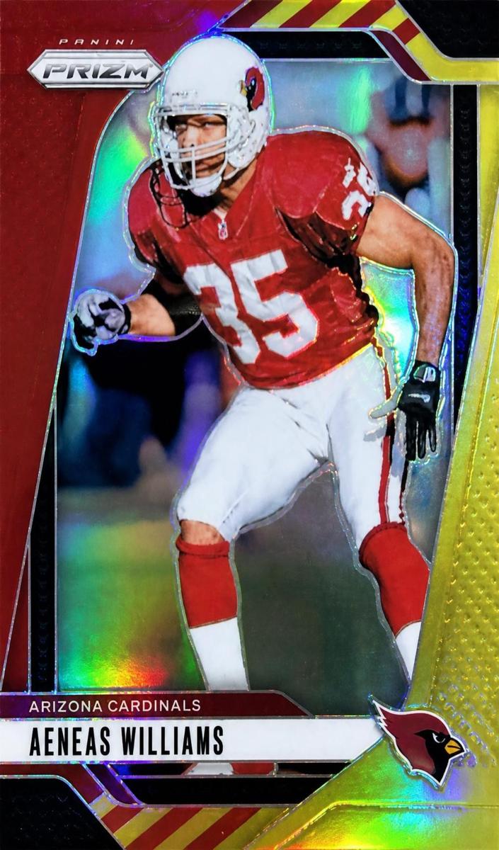 2024 Panini Prizm Football Red and Yellow Aeneas Williams #7