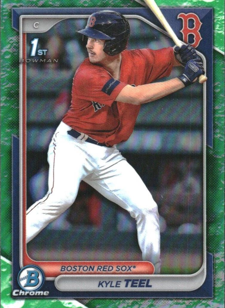 2024 Bowman Chrome Prospects Baseball Lunar Glow Kyle Teel #BCP-48 PSA 9