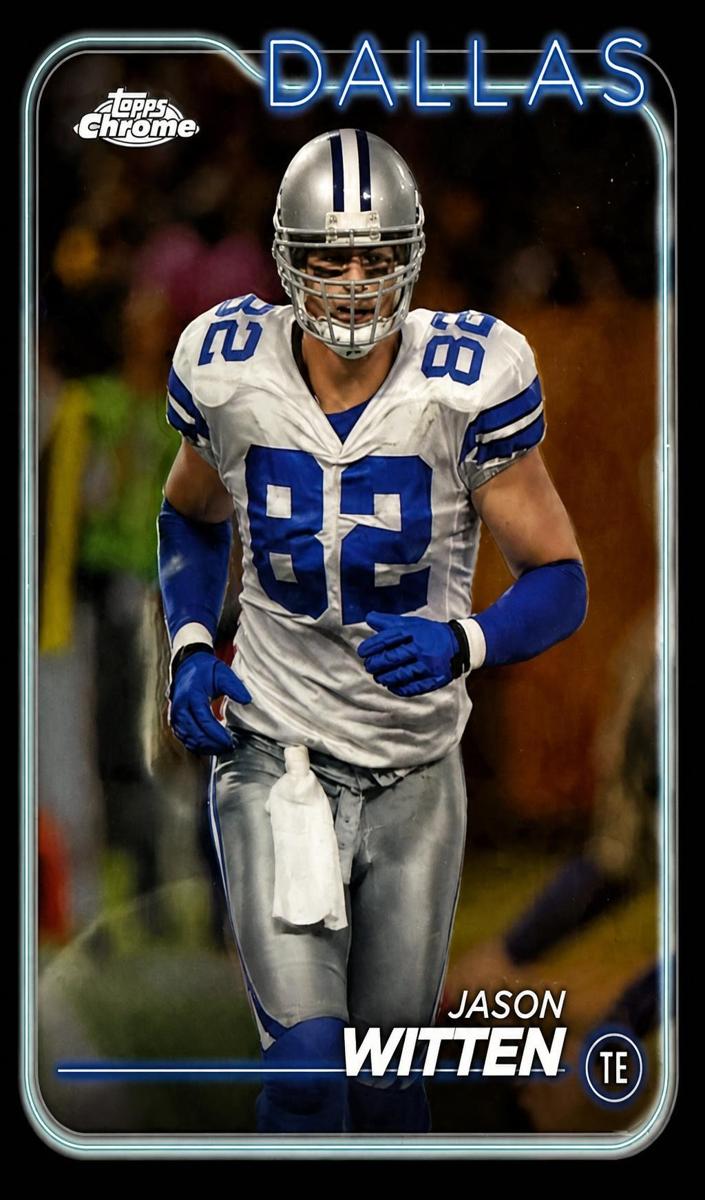 2024 Topps Chrome Football Jason Witten #57 PSA 9