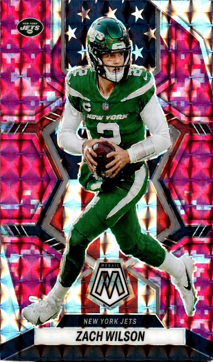 2022 Panini Mosaic Football Zach Wilson #151
