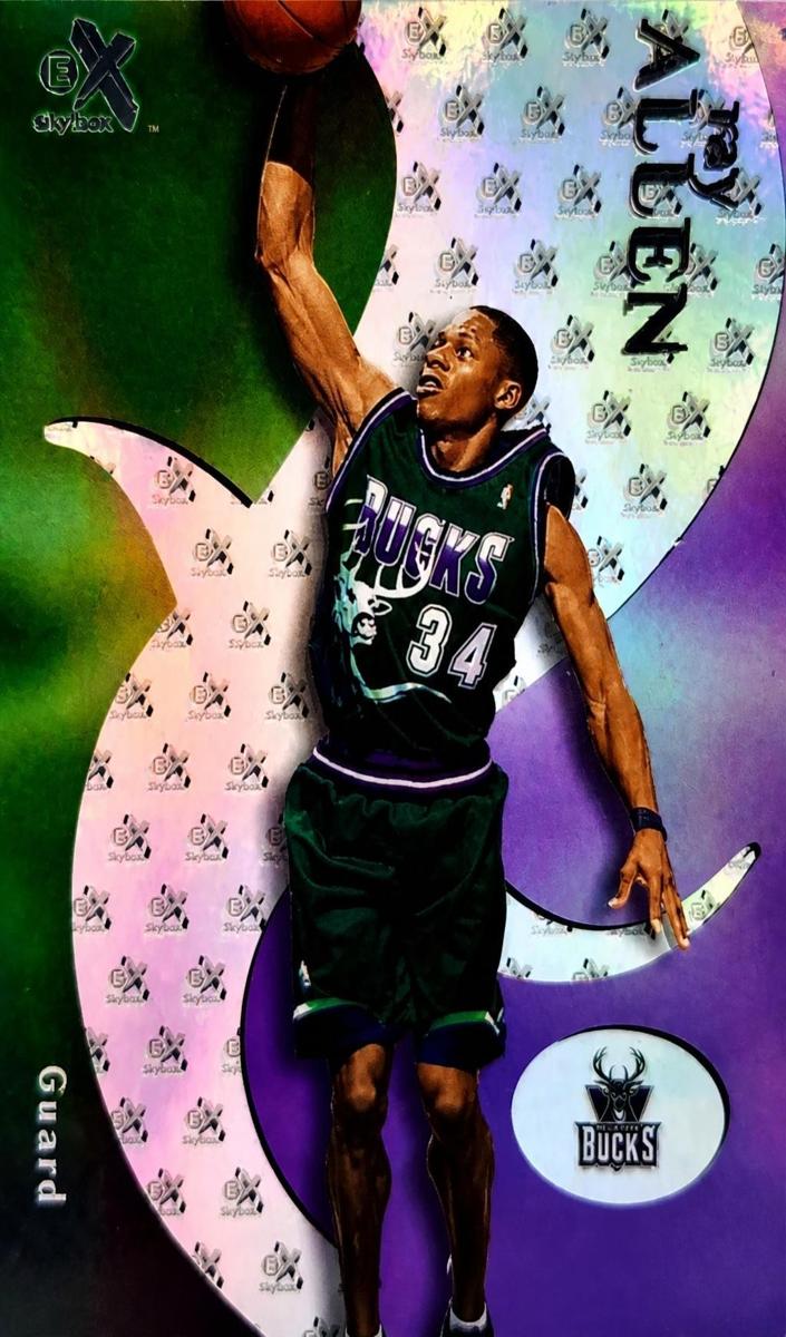 1999 Skybox E-X Basketball Ray Allen #36 PSA 10