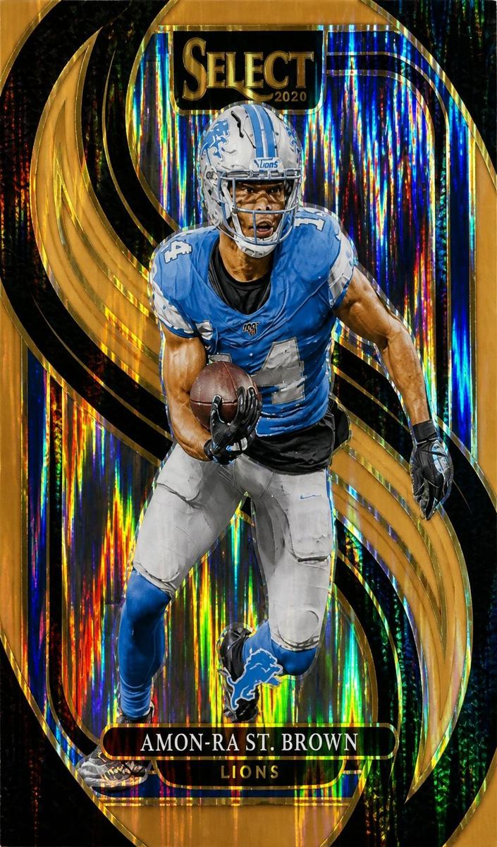 2024 Panini Select Football Copper Shock Amon-Ra St. Brown #105