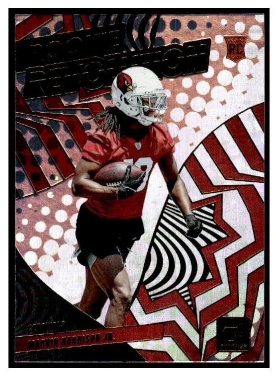 2024 Panini Donruss Football Marvin Harrison Jr. #14 PSA 7.5