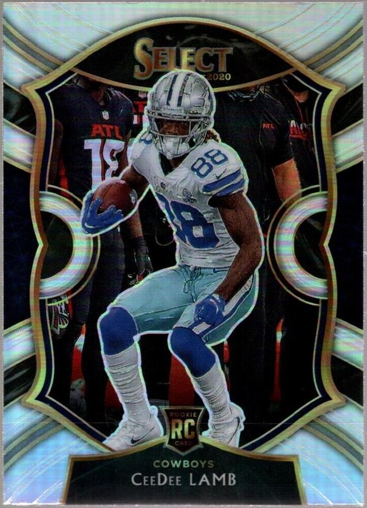 2020 Panini Select Football Silver Prizm CeeDee Lamb #57 PSA 9