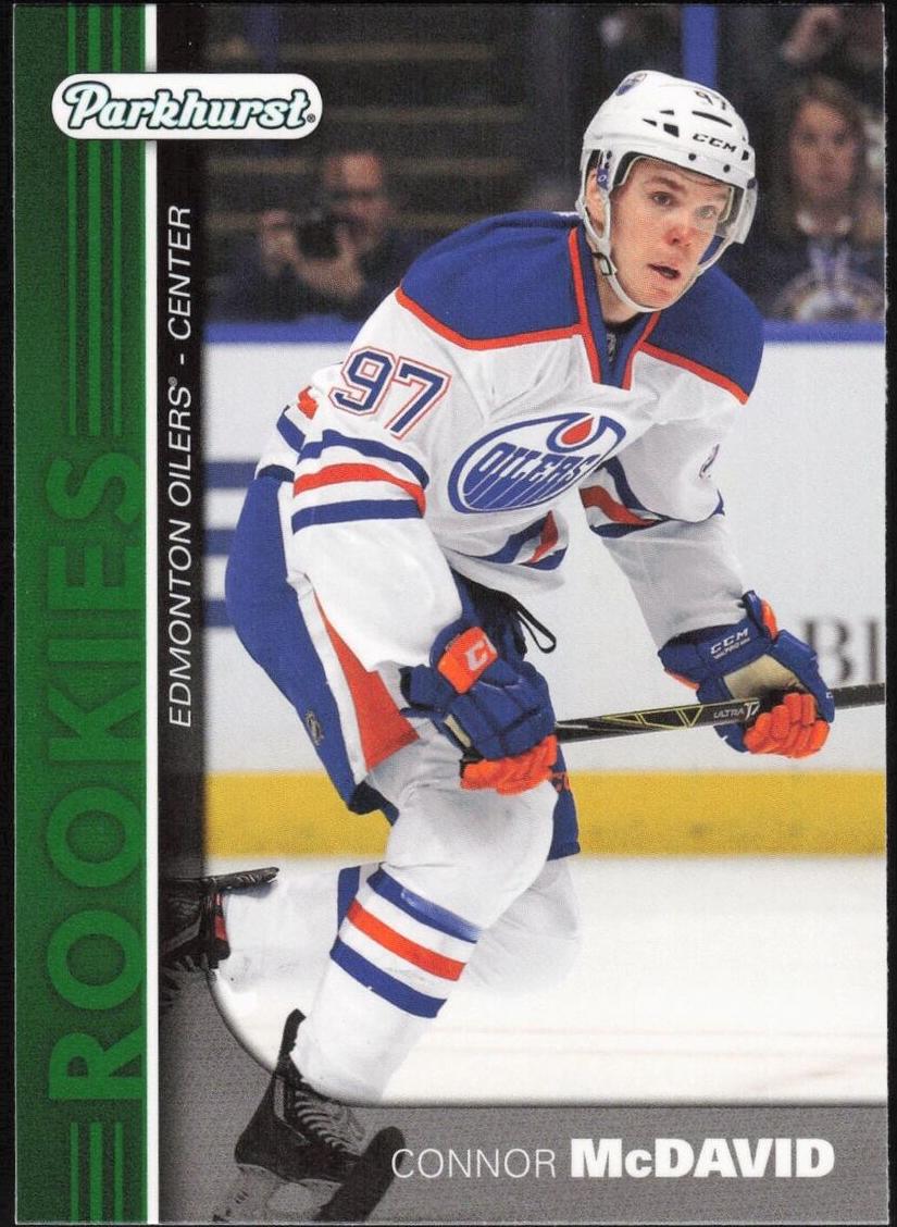 2015 Upper Deck Hockey Connor McDavid #PR-1 PSA 8