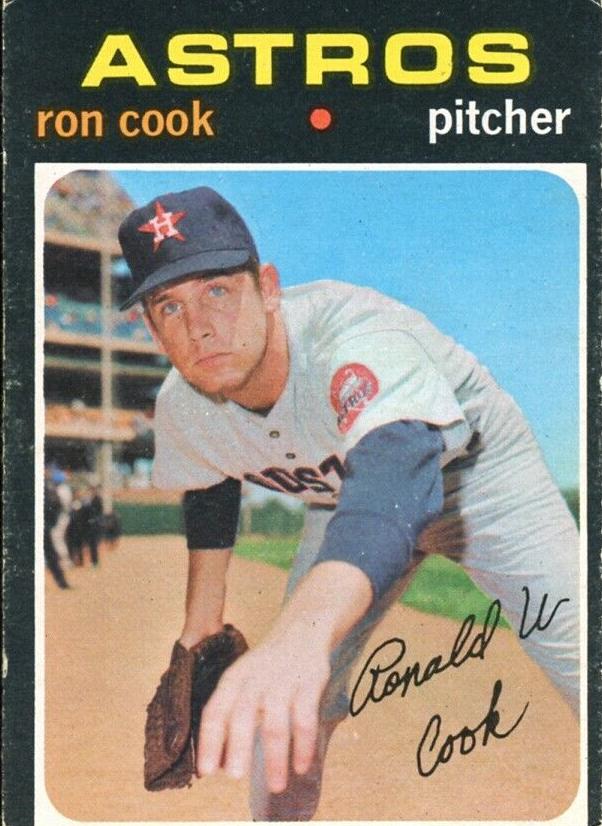 1971 O-Pee-Chee Baseball Ron Cook #583