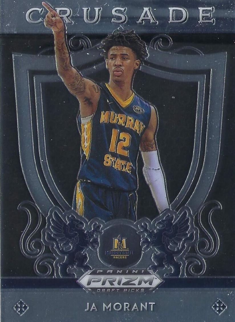 2019 Panini Prizm Draft Picks Basketball Ja Morant #11 PSA 10