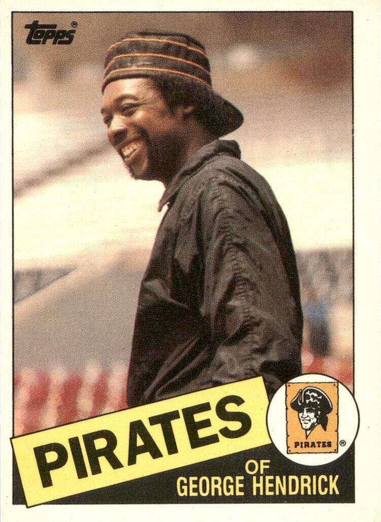 1985 Topps Traded Baseball George Hendrick #51T