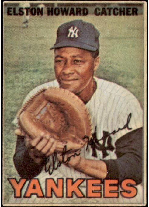 1967 Topps Venezuelan Baseball Elston Howard #255 PSA 8.5