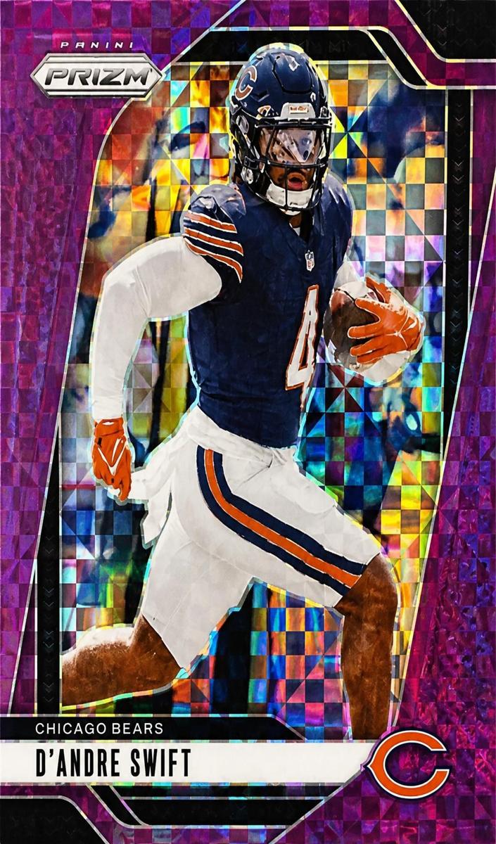 2024 Panini Prizm Football Purple Power D'Andre Swift #47