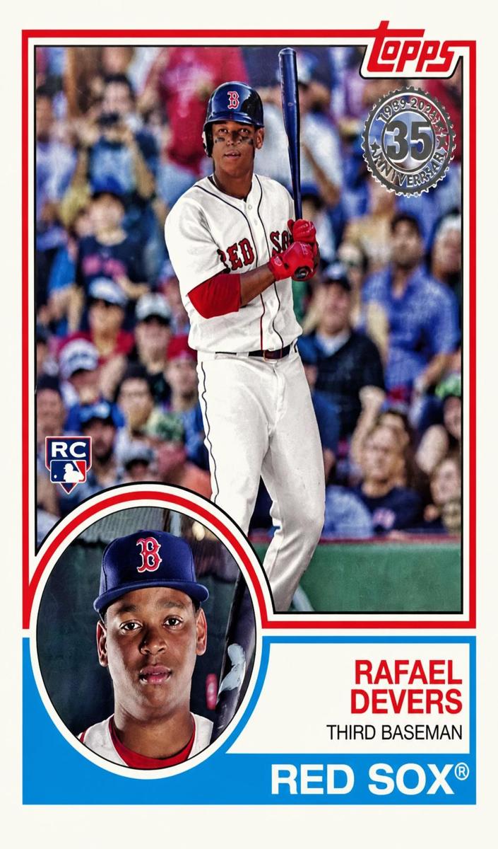 2018 Topps Update Baseball Rafael Devers #83-47 PSA 9