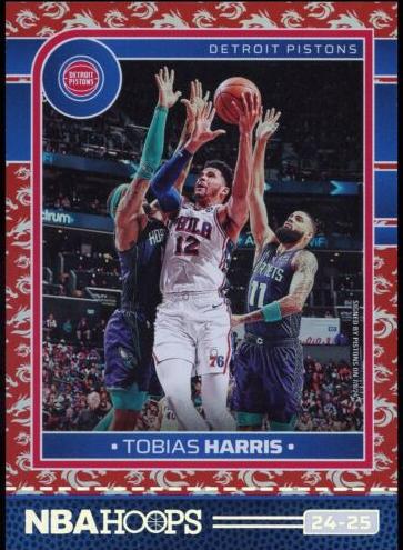 2024 Panini Hoops Basketball Dragon Year Tobias Harris #58