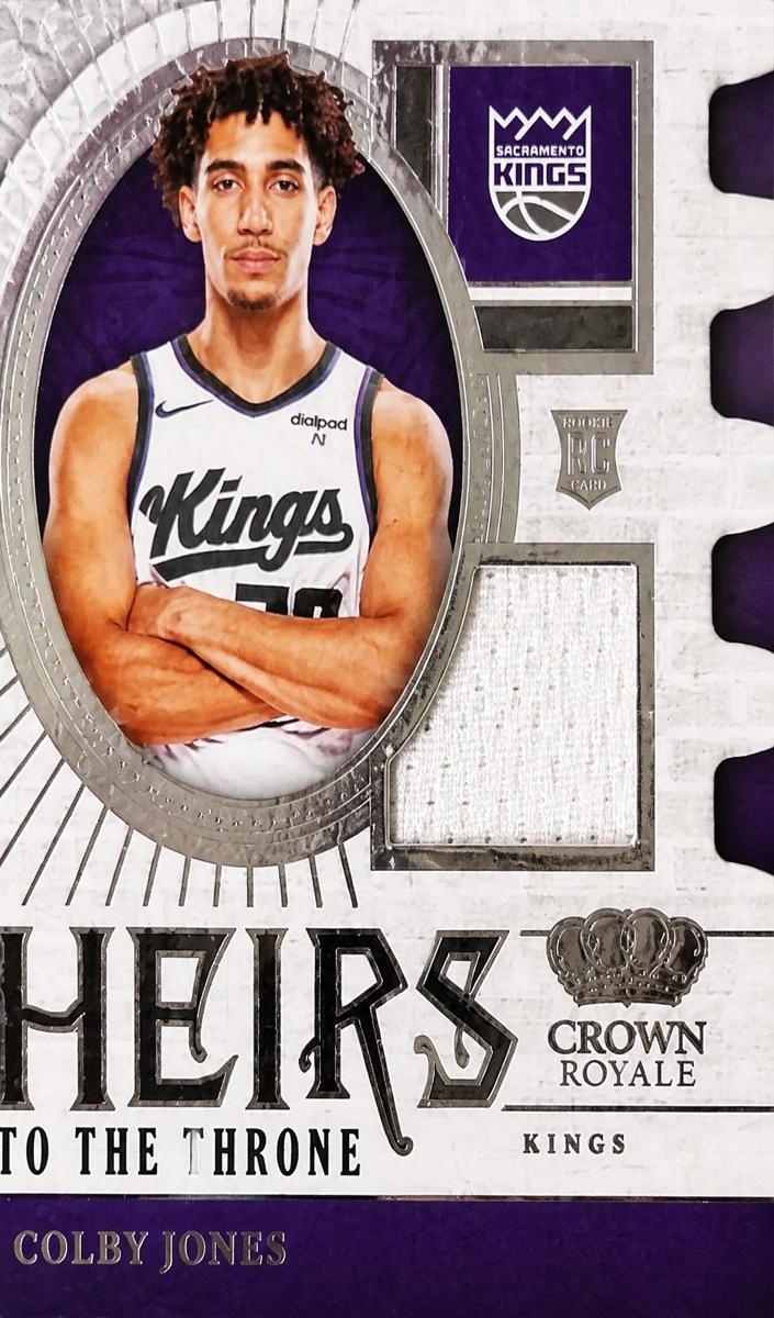 2023 Panini Crown Royale Basketball Colby Jones #HT-CBY