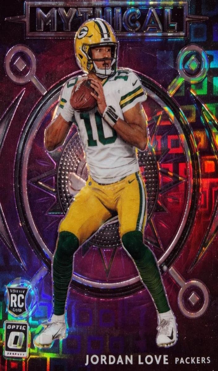 2020 Donruss Optic Football Black Pandora Jordan Love #MY-14 PSA 10