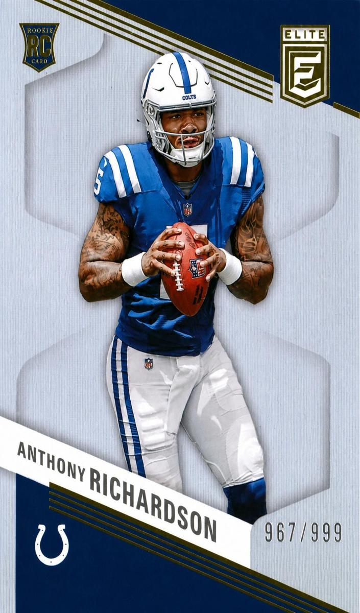 2023 Donruss Elite Football Anthony Richardson #102 PSA 8.5