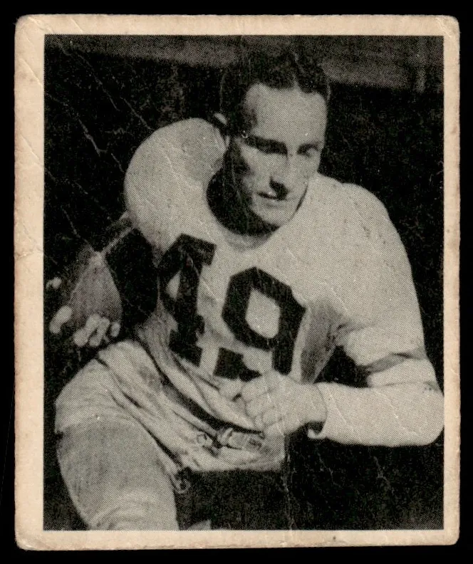 1948 Bowman Football Pat McHugh #25