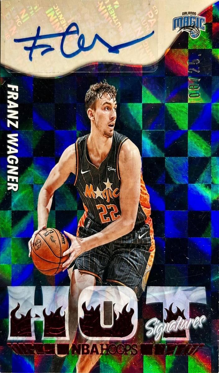 2022 Panini Hoops Basketball Red Franz Wagner #HS-FZW