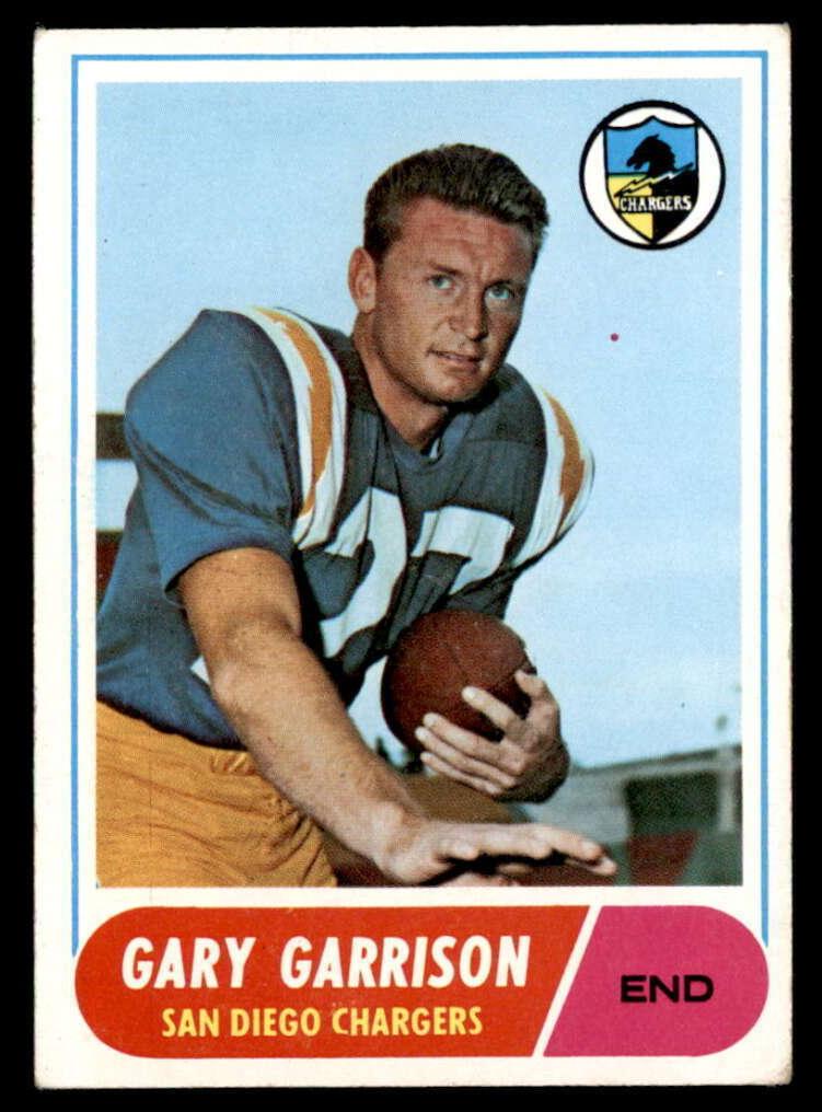 1968 Topps Football Gary Garrison #36