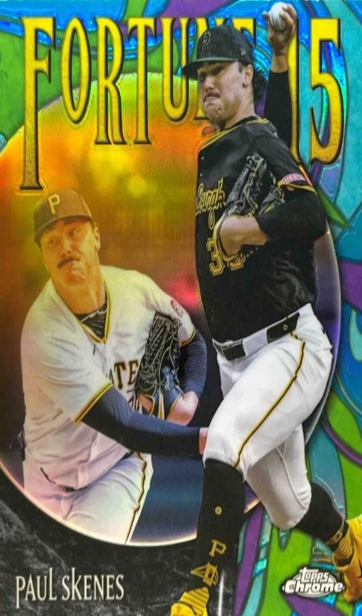 2025 Topps Chrome Baseball Paul Skenes #F15-8 SGC 10