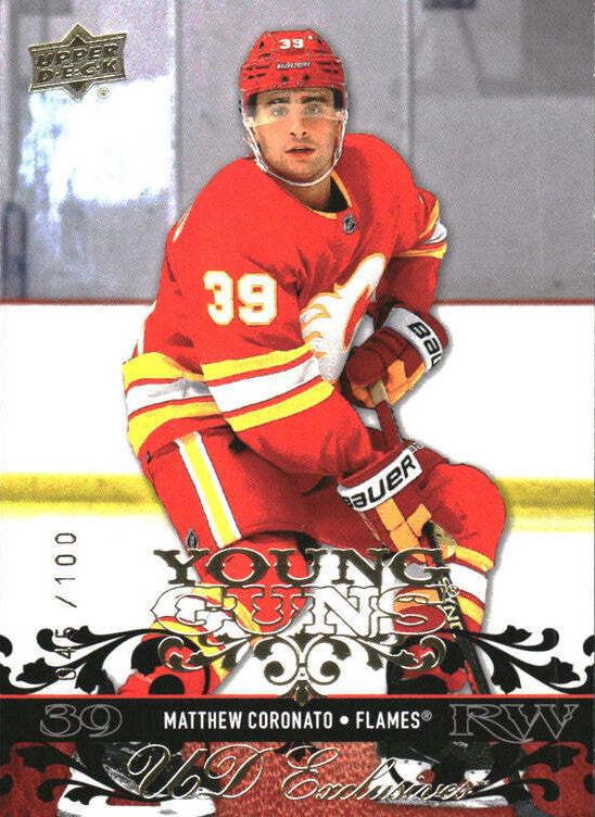 2023 Upper Deck Hockey Exclusives Matthew Coronato #201 PSA 9