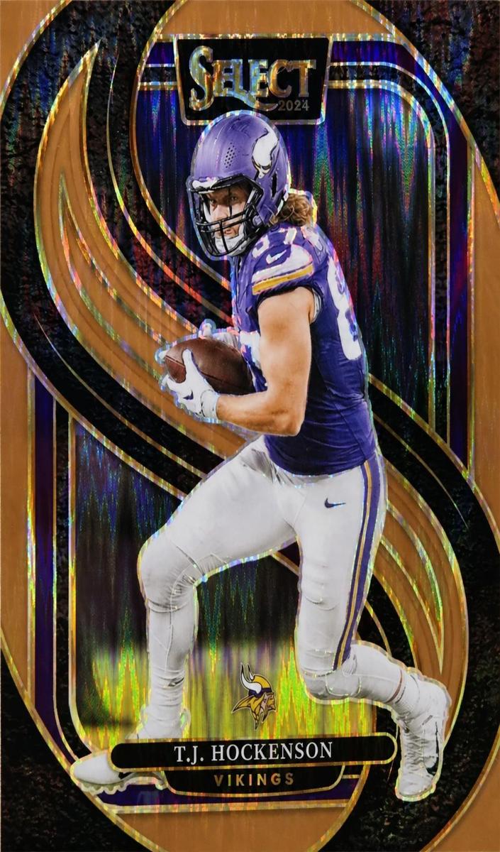 2024 Panini Select Football Copper Shock T.J. Hockenson #194