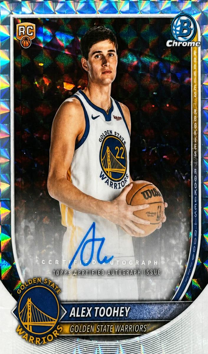 2025 Bowman Basketball Geometric Refractor Alex Toohey #BCA-AO