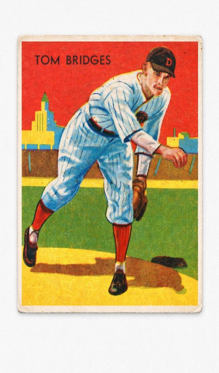 1935 Diamond Stars Baseball Tom Bridges #5 SGC 4