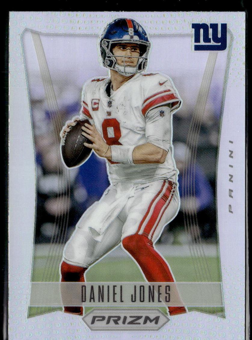 2023 Panini Prizm Football Silver Daniel Jones #PF-10