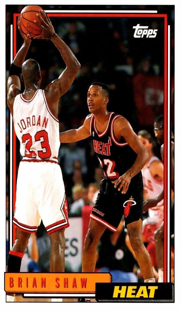 1992 Topps Basketball Brian Shaw #185 PSA 10