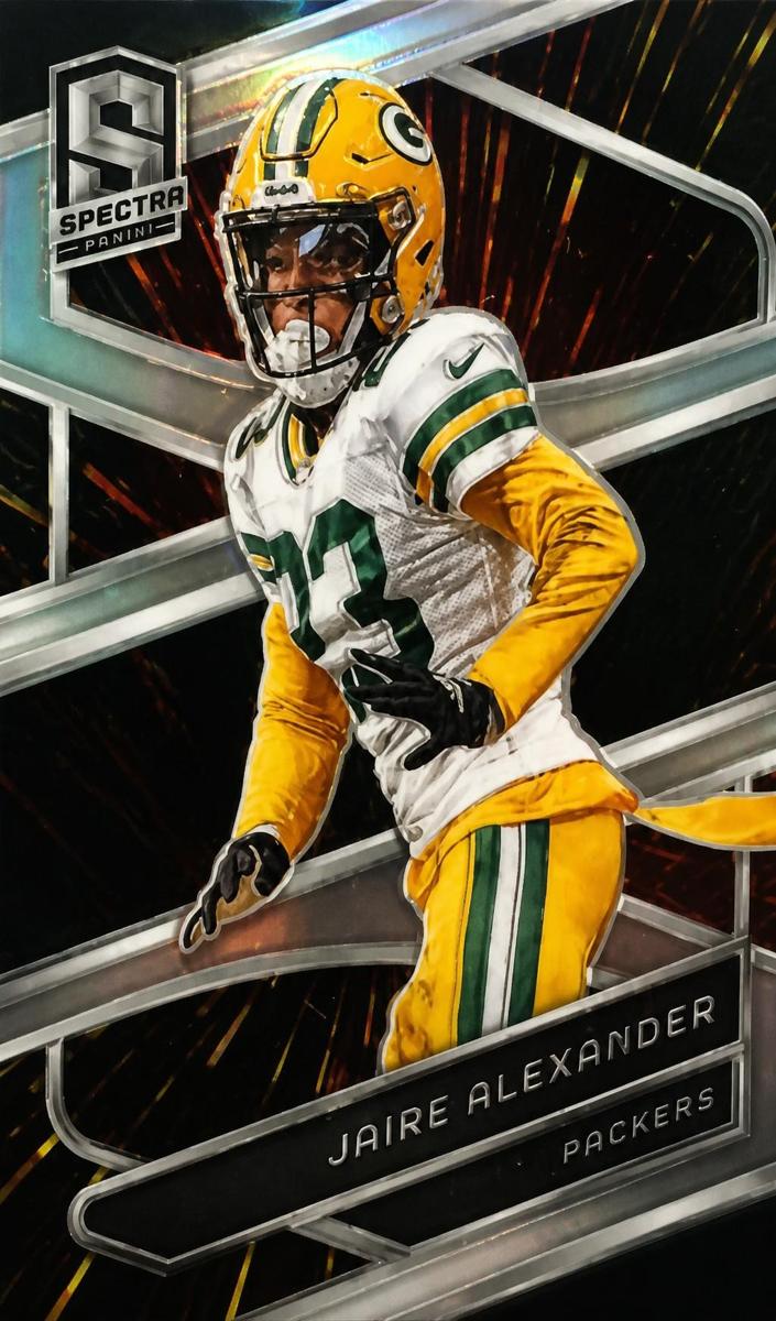 2024 Panini Spectra Football Hyper Jaire Alexander #43