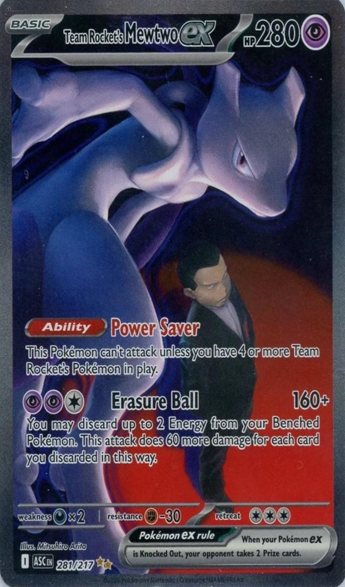 Team Rocket's Mewtwo EX