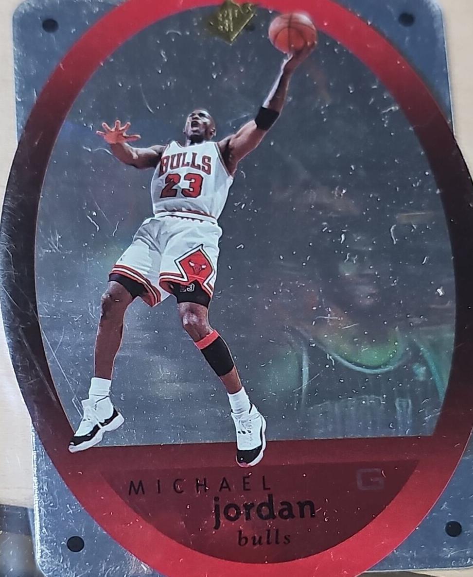 1996 SPx Basketball Michael Jordan #8 PSA 8.5