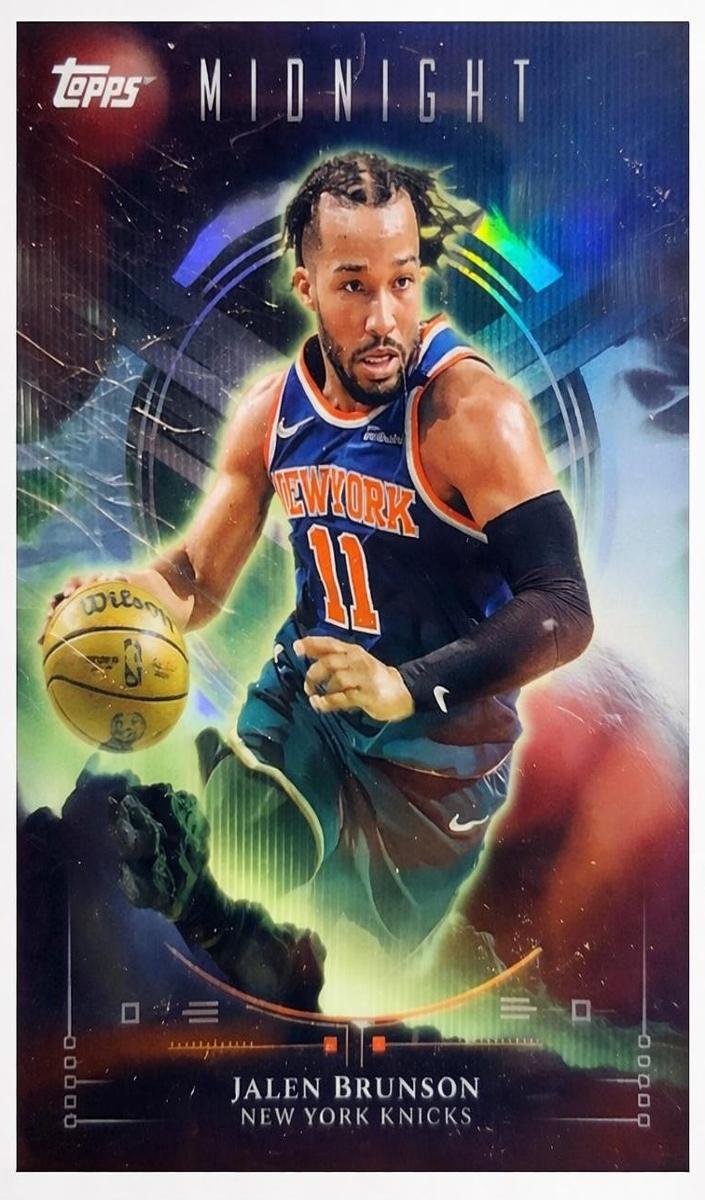 2025 Topps Midnight Basketball Jalen Brunson #NV-16