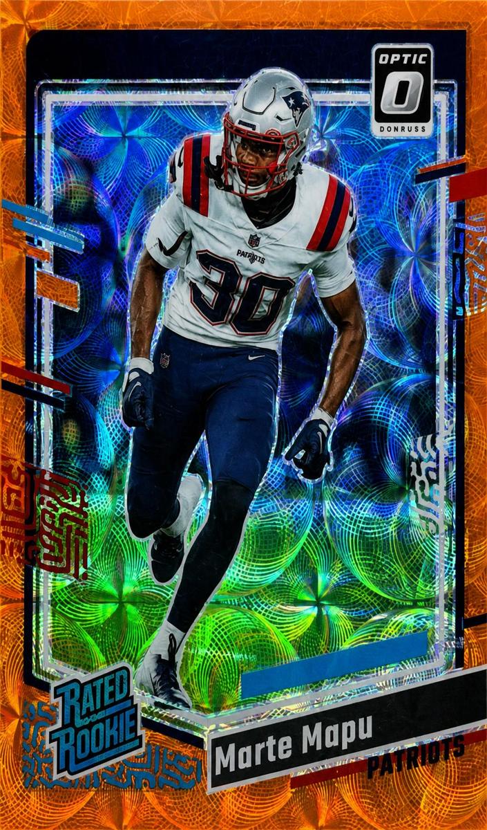 2023 Donruss Optic Football Orange Scope Marte Mapu #275