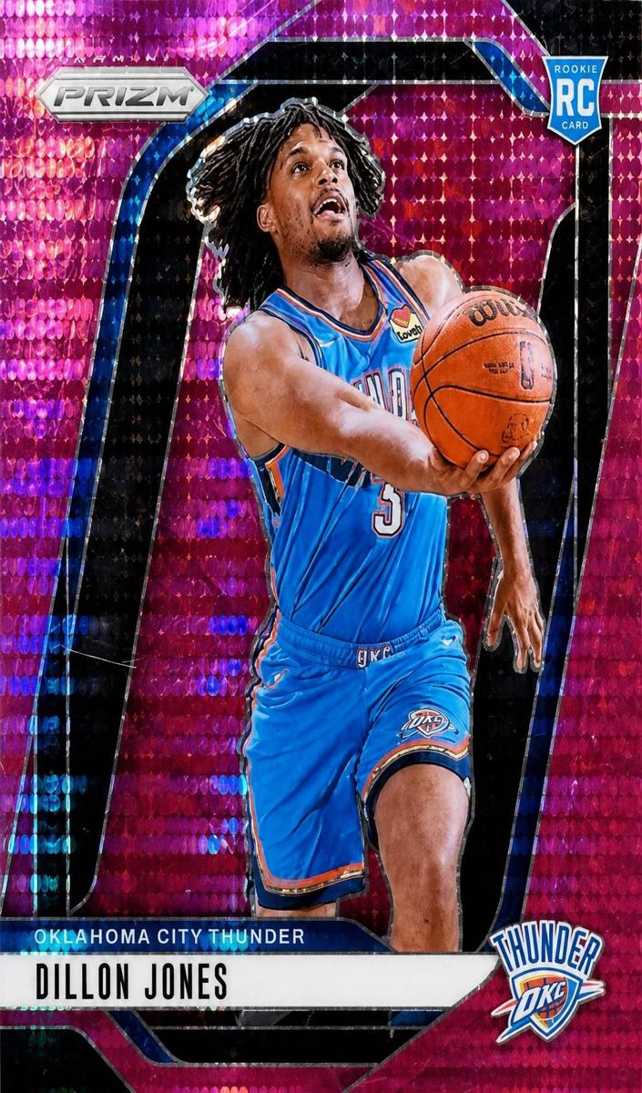 2024 Panini Prizm Basketball Pink Pulsar Dillon Jones #240
