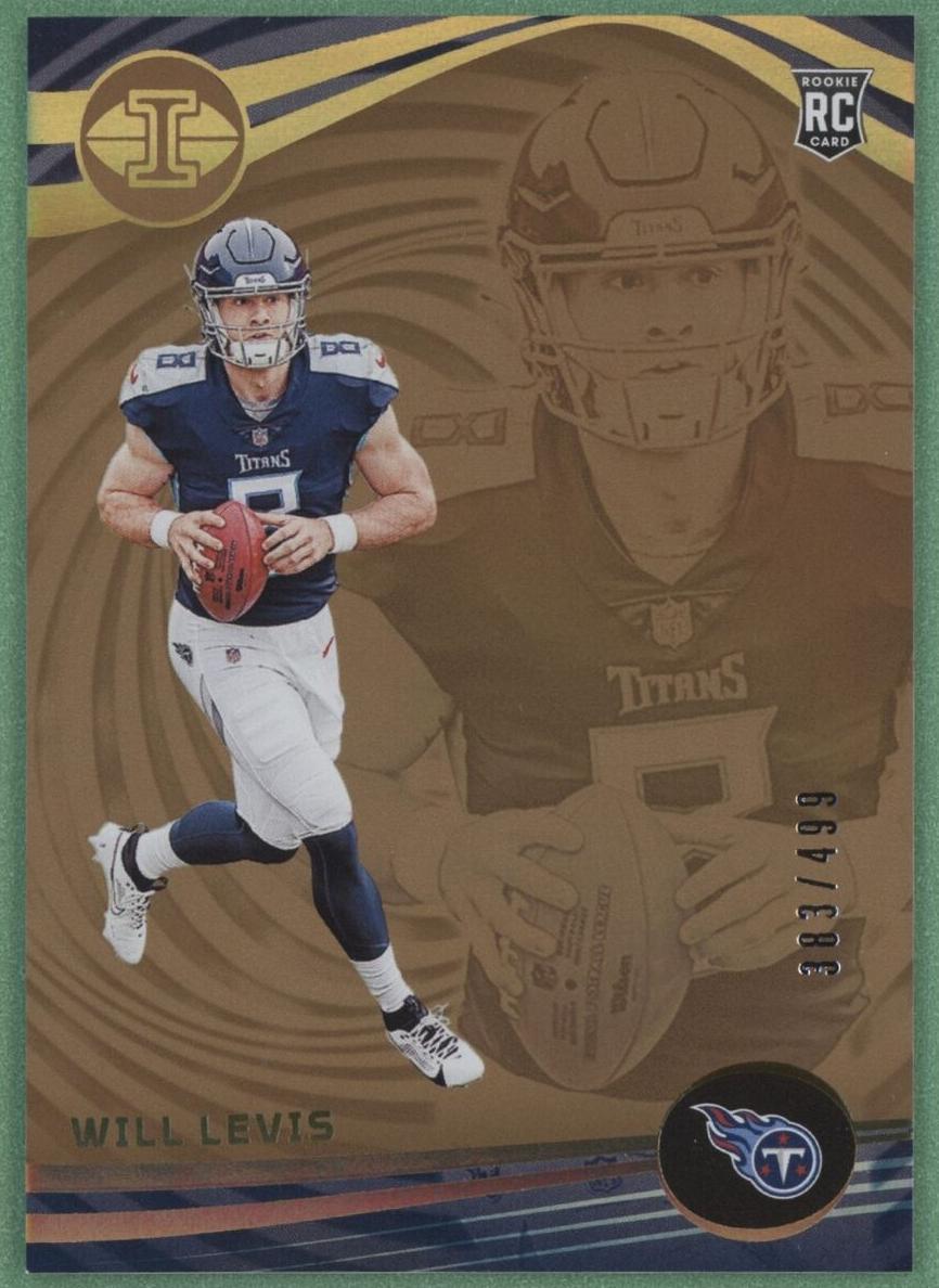 2023 Panini Illusions Football Trophy Collection Bronze Will Levis #95