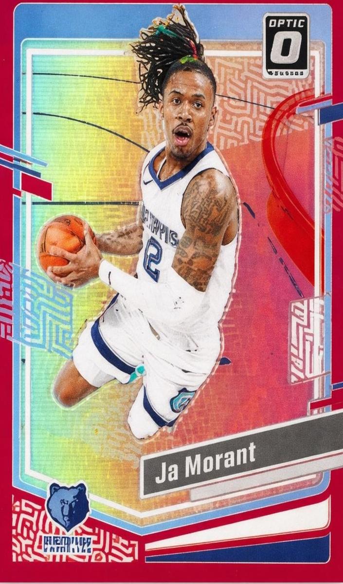 2023 Donruss Optic Basketball Red Ja Morant #190