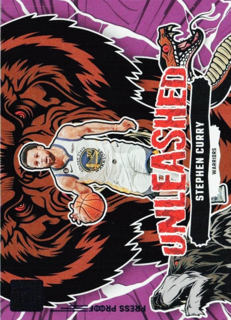 2023 Panini Donruss Basketball Press Proof Purple Stephen Curry #7