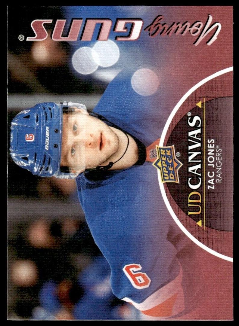 2021 Upper Deck Hockey Zac Jones #C92 PSA 10