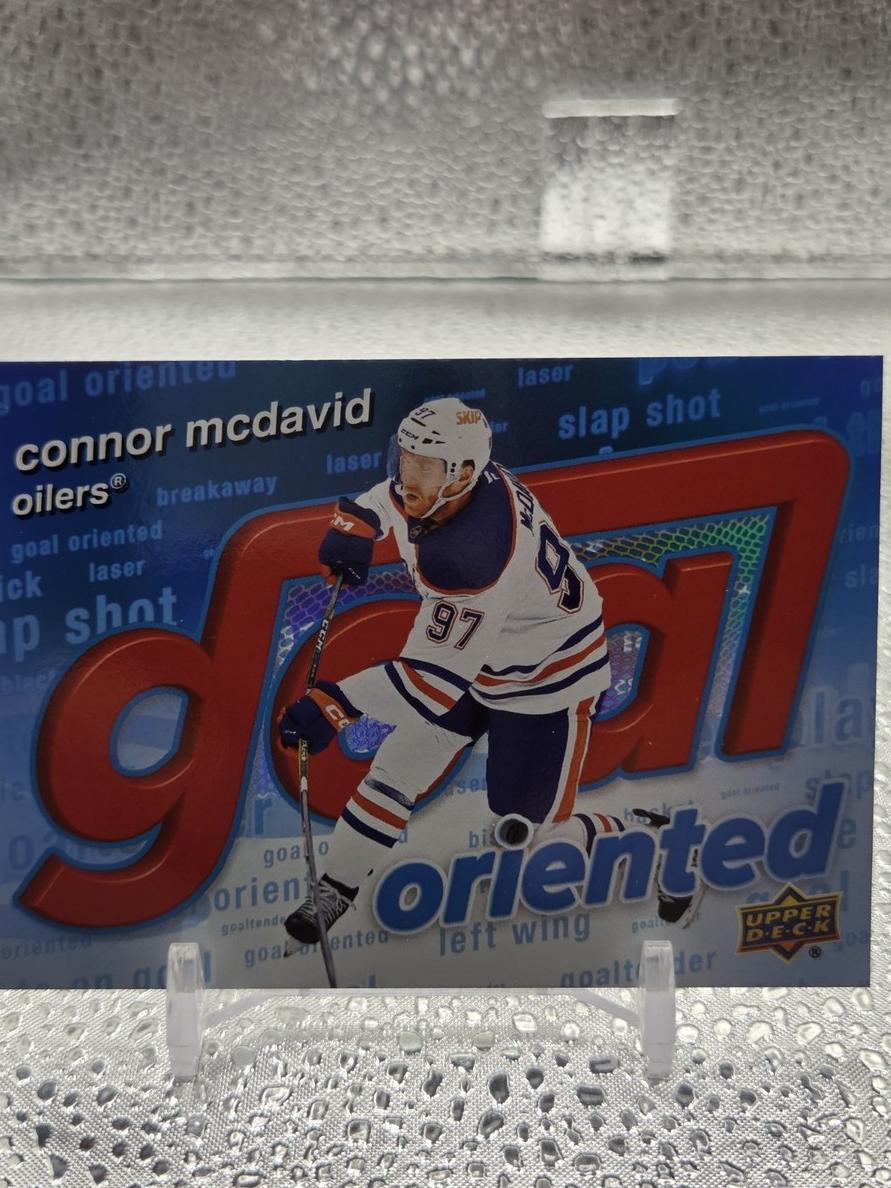 2025 Upper Deck Hockey Connor McDavid #GO-11