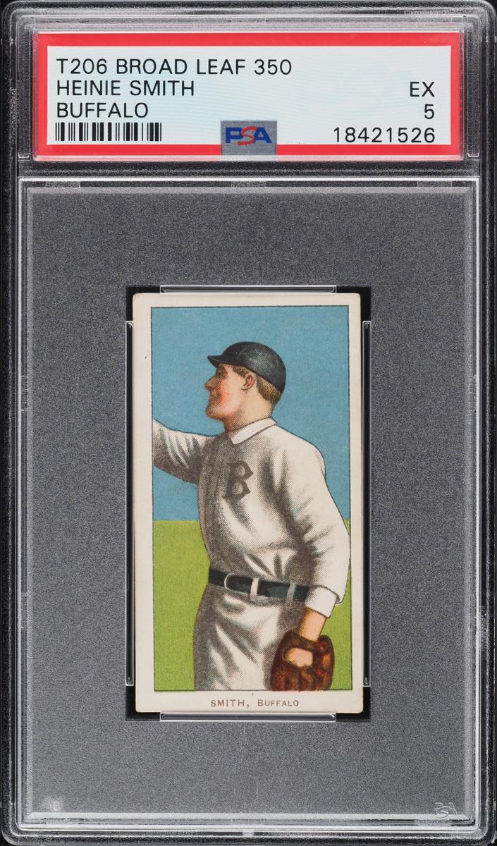1909-11 T206 Baseball Heinie Smith #NNO