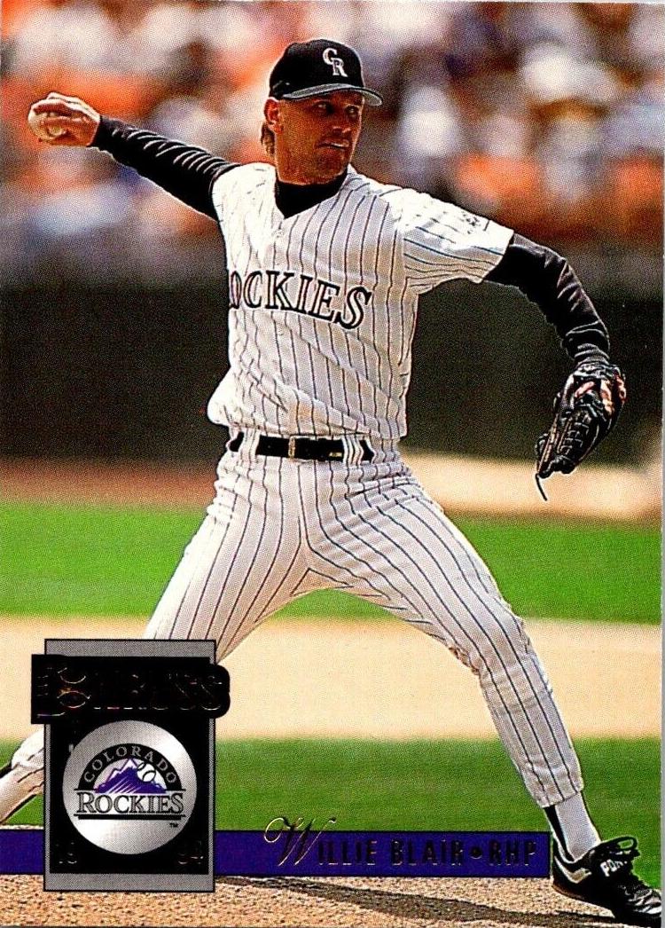 1994 Donruss Baseball Willie Blair #631