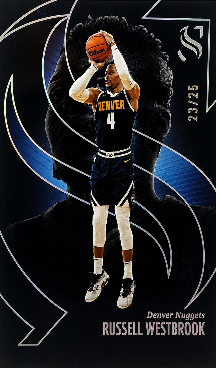 2024 Panini Silhouette Basketball Cracked Ice Russell Westbrook #32
