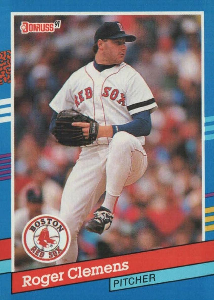 1991 Donruss Baseball Roger Clemens #81