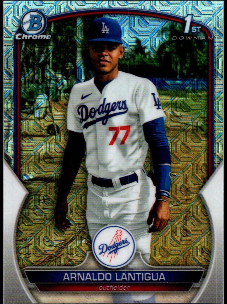 2023 Bowman Chrome Prospects Baseball Refractor Arnaldo Lantigua #BCP-242 PSA 9