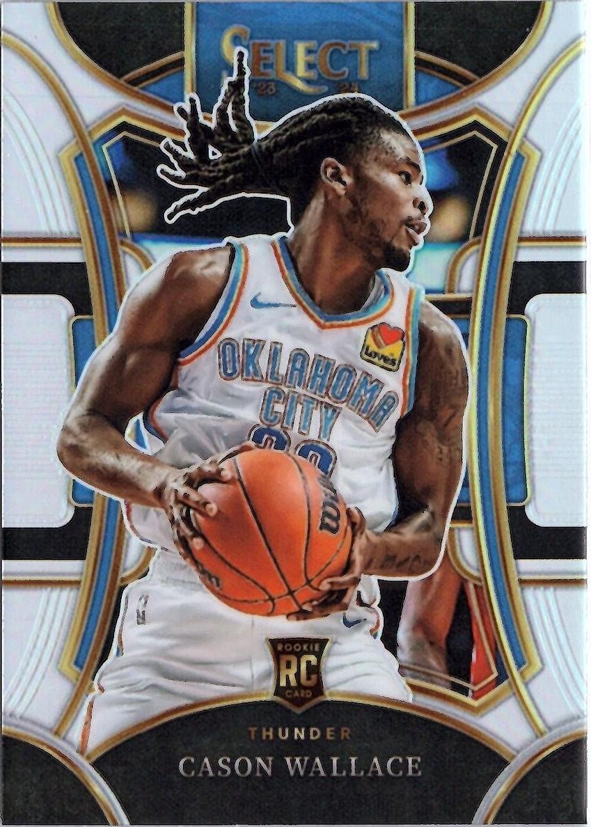 2023 Panini Select Basketball Silver Cason Wallace #321