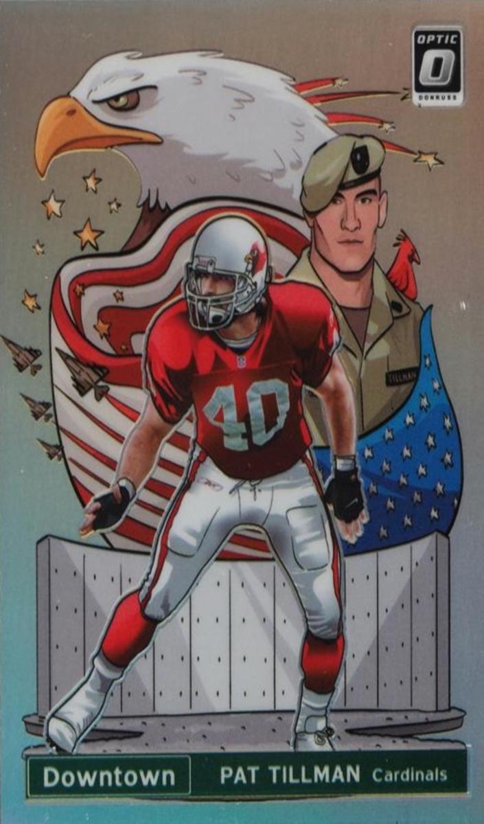 2020 Donruss Optic Football Pat Tillman #DT-1 PSA 9