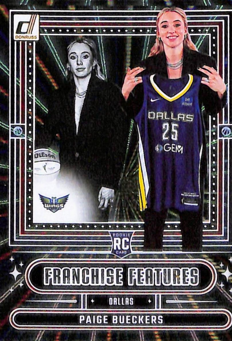 2025 Panini Donruss WNBA Basketball Holo Laser Paige Bueckers #16