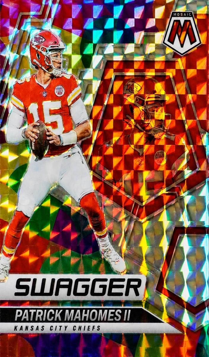 2022 Panini Mosaic Football Mosaic Patrick Mahomes II #SW-3