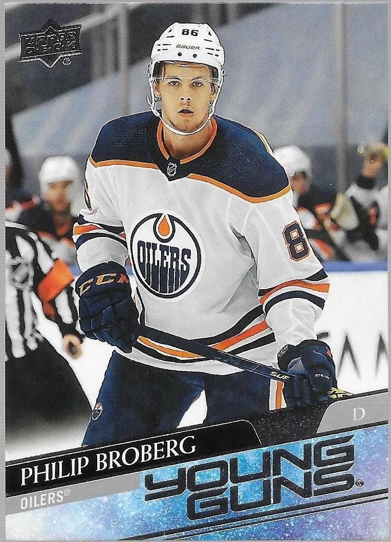 2020 Upper Deck Hockey Philip Broberg #204 PSA 10